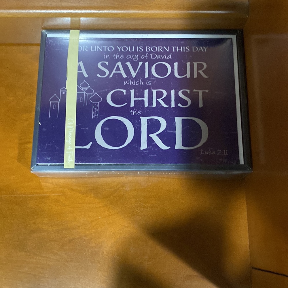 20 Christmas Blessing straight from the heart greeting cards nwt